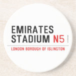 emirates stadium  Coasters (Sandstone)