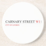 Carnary street  Coasters (Sandstone)