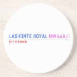 Lashonte royal  Coasters (Sandstone)
