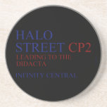 Halo Street  Coasters (Sandstone)