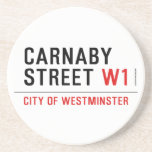 carnaby street  Coasters (Sandstone)
