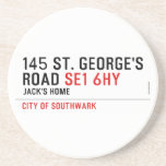 145 St. George's Road  Coasters (Sandstone)