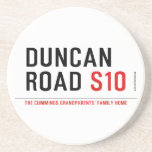 duncan road  Coasters (Sandstone)