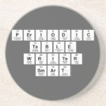 Periodic
 Table
 Writer
 Smart  Coasters (Sandstone)