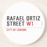 Rafael Ortiz Street  Coasters (Sandstone)
