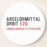 ArcelorMittal  Orbit  Coasters (Sandstone)