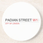 PADIAN STREET  Coasters (Sandstone)