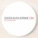 COCOA KLICK AVENUE  Coasters (Sandstone)