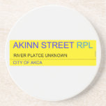 Akinn Street  Coasters (Sandstone)