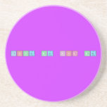 love me for me  Coasters (Sandstone)
