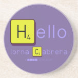 Hello
 lorna Cabrera 
 
   Coasters (Sandstone)