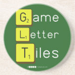Game
 Letter
 Tiles  Coasters (Sandstone)