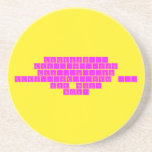 Excercise... Exc...er...cise Exs...ar...sise Eggs...are...sides ... For bacon! BACON!  Coasters (Sandstone)