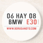 06 HAY 08  BMW   Coasters (Sandstone)