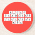 Science 
 Technology 
 Engineering 
 Math  Coasters (Sandstone)