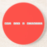 Think like a scientist  Coasters (Sandstone)