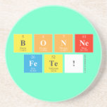 bonne
 fete!  Coasters (Sandstone)