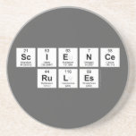 science
 rules  Coasters (Sandstone)