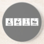 Kar|i|na  Coasters (Sandstone)