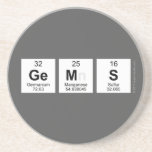 GEMS  Coasters (Sandstone)