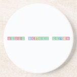 HAPPY BIRTHDAY ADELINE  Coasters (Sandstone)