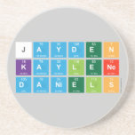 Jayden 
 Kaylene
 Daniels  Coasters (Sandstone)