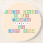felices pascuas
 y un 
 prospero
 2019
 con
 luis feliu  Coasters (Sandstone)