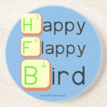Happy
 Flappy
 Bird  Coasters (Sandstone)