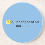 Dic, incorporated  Coasters (Sandstone)