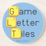 Game
 Letter
 Tiles  Coasters (Sandstone)