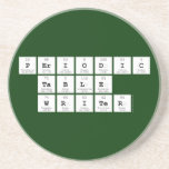 Periodic
 Table
 Writer  Coasters (Sandstone)