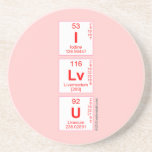 I
 Lv
 U  Coasters (Sandstone)
