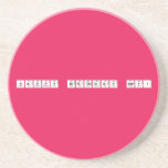 Happy Birthday Amy!  Coasters (Sandstone)