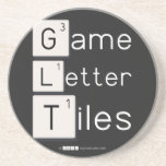 Game
 Letter
 Tiles  Coasters (Sandstone)
