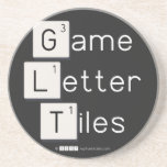 Game
 Letter
 Tiles  Coasters (Sandstone)