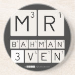 MR
 BAHMAN
 3VEN  Coasters (Sandstone)