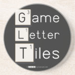 Game
 Letter
 Tiles  Coasters (Sandstone)