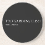 TOD GARDENS  Coasters (Sandstone)