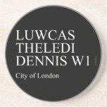 LUWCAS THELEDI DENNIS  Coasters (Sandstone)