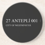 27 ANTEPLİ 001  Coasters (Sandstone)