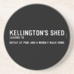 Kellington's shed  Coasters (Sandstone)