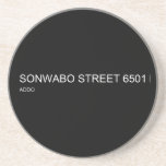 SONWABO STREET  Coasters (Sandstone)