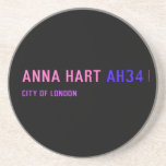 Anna Hart  Coasters (Sandstone)