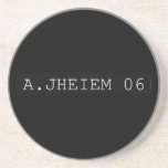 A.jheiem  Coasters (Sandstone)