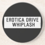 EROTICA DRIVE      WHIPLASH   Coasters (Sandstone)