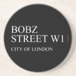 BOBZ Street  Coasters (Sandstone)