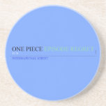 one piece  Coasters (Sandstone)