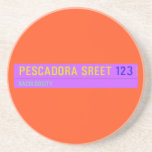 pescadora sreet  Coasters (Sandstone)