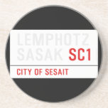LEMPHOTZ SASAK  Coasters (Sandstone)