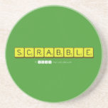 SCRABBLE  Coasters (Sandstone)